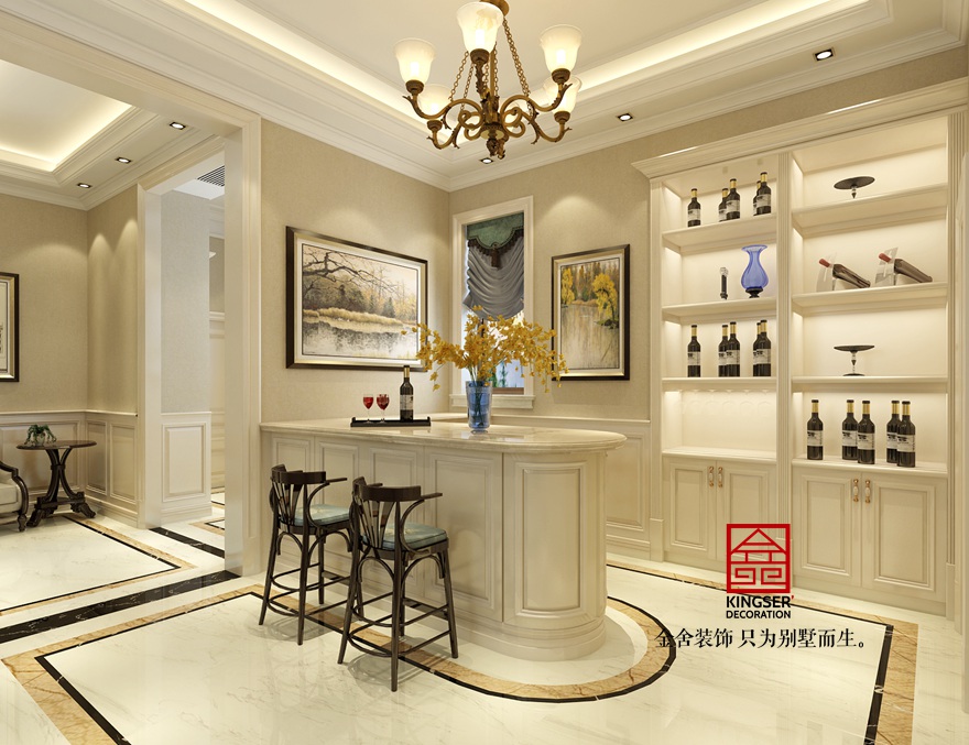 大者裝修-美式風格-休閑室