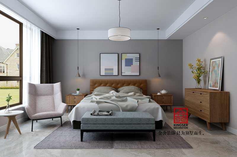 鑫界王府168平米簡約風格裝修效果圖