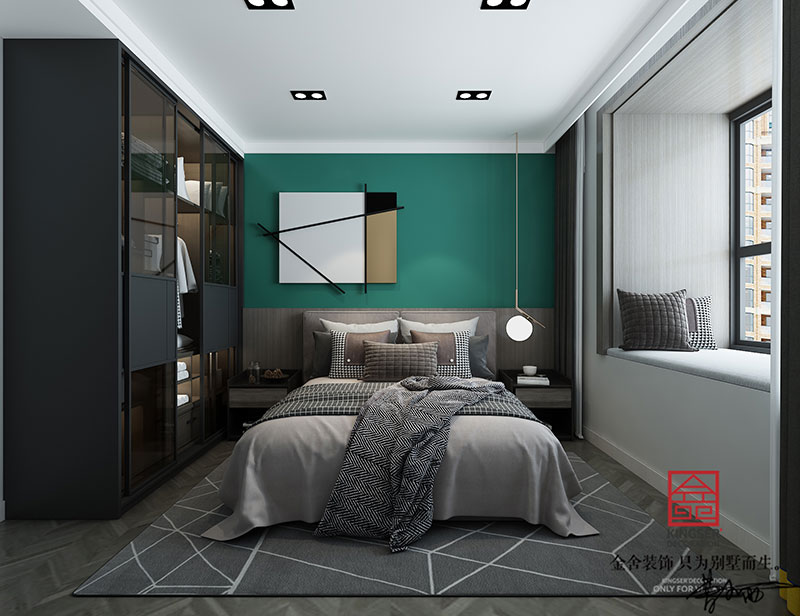 東南智匯城裝修-現代簡約-臥室
