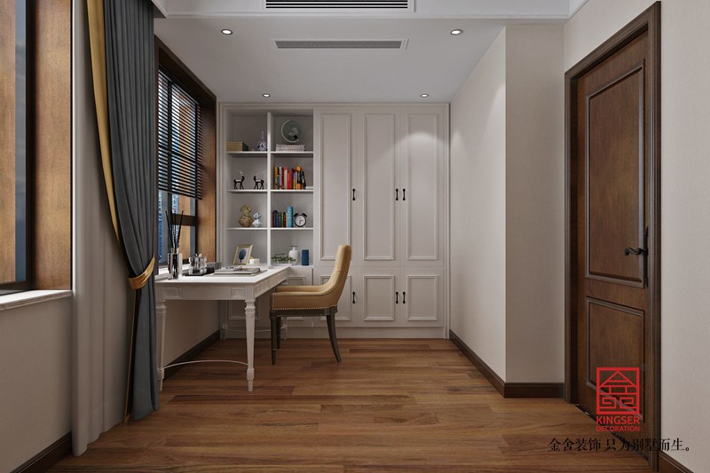 國賓壹號158平米美式風格裝修效果圖