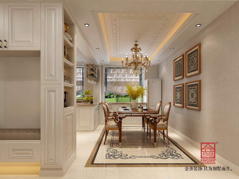 東南智匯城170平米歐式風格裝修效果圖