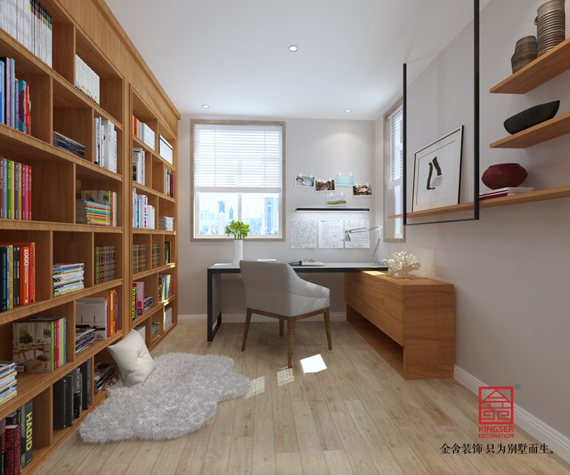 保利拉菲公館172平米裝修-新中式風格-陽臺