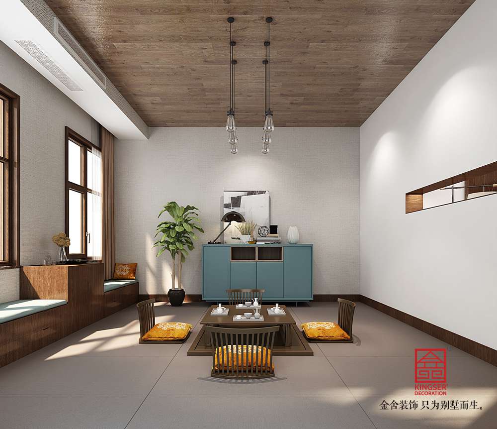 大者別墅290平米裝修-現代簡約-休息室