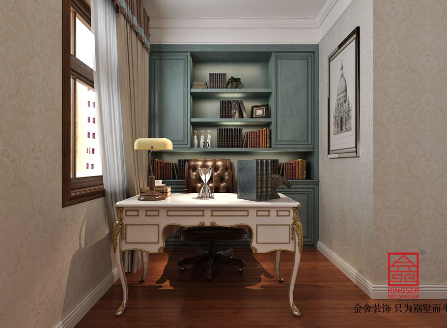 國賓壹號139平米歐式風格裝修效果圖