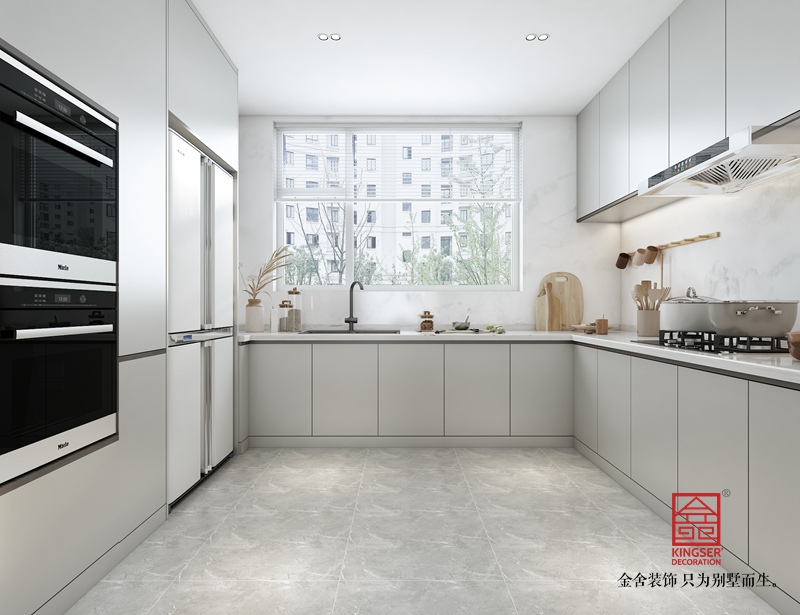 融創中心180平米現代極簡風格裝修效果圖