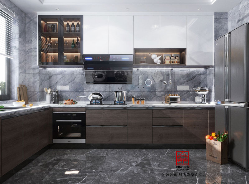 中央云著304平現代風格裝修效果圖