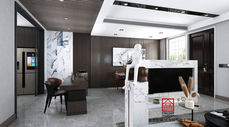 中央云著264平現代風格研發效果圖