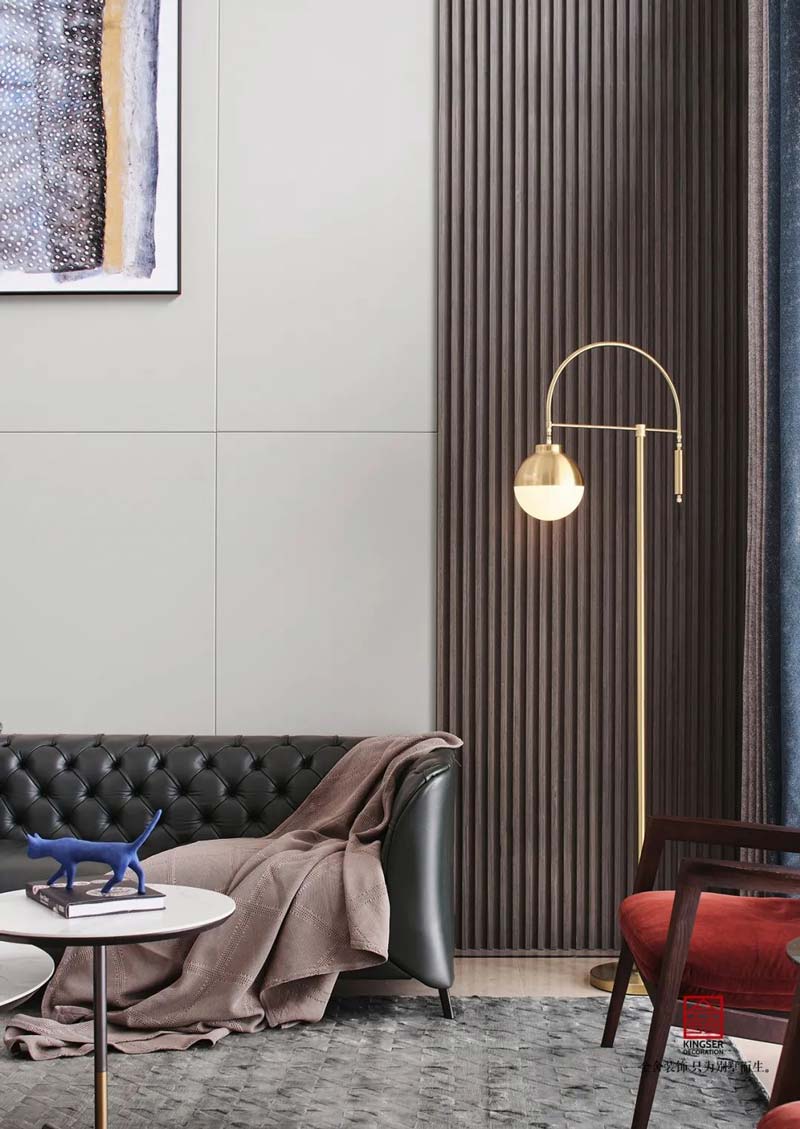 裕華壹號260㎡頂躍裝修現代輕奢實景圖