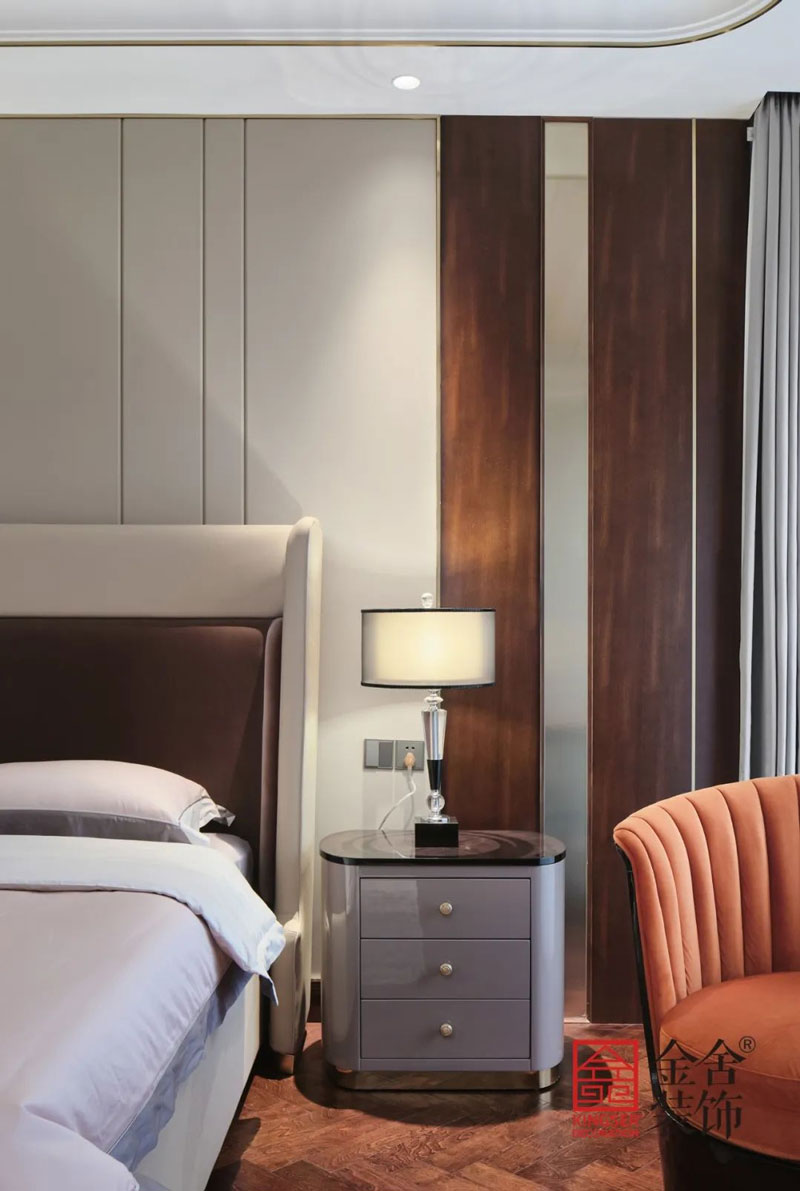 榮盛華府輕奢風格205㎡裝修實景圖