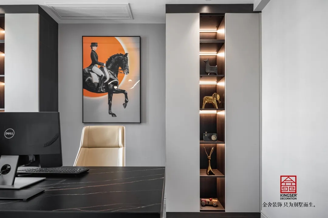 東南智匯城191㎡輕奢風格實景圖