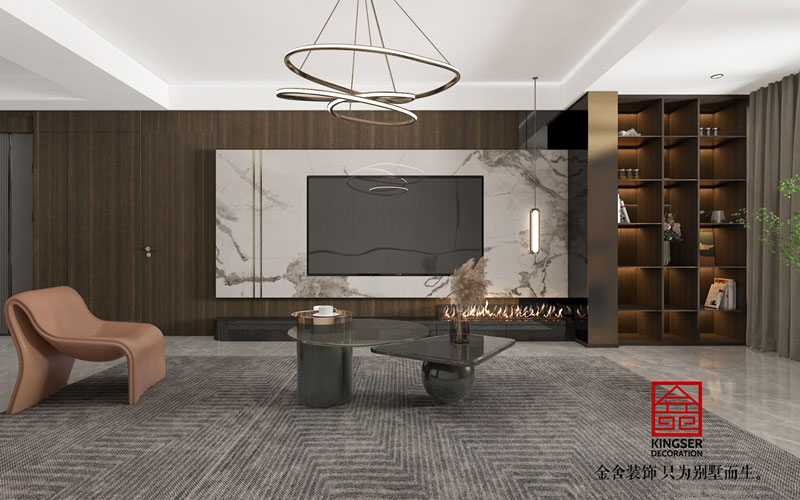 榮盛御府現代風格別墅裝修