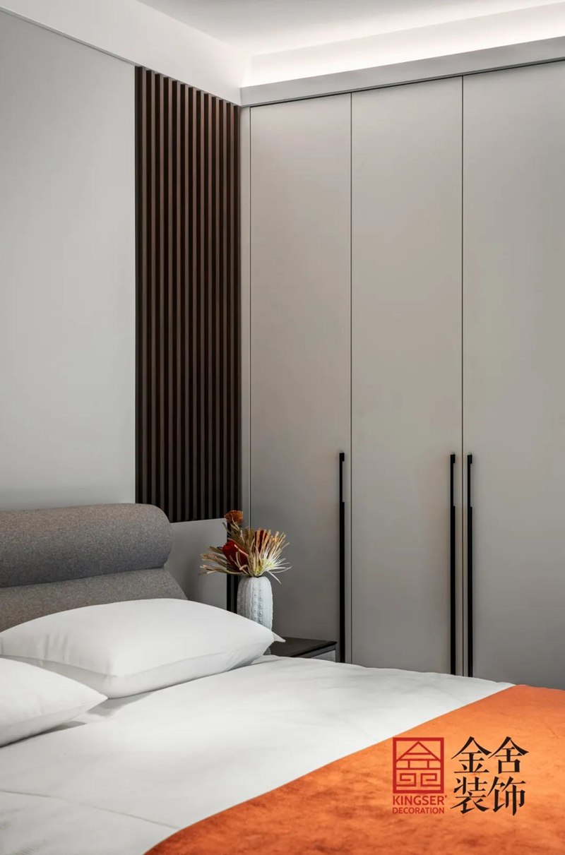 石家莊學校公寓裝修160㎡現代輕奢實景圖