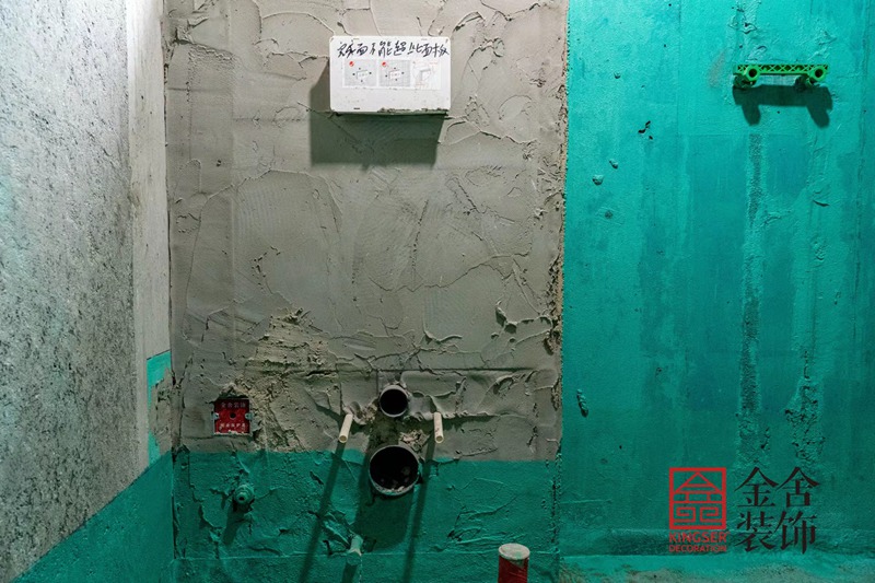 金舍裝飾德賢華府小區裝修工地實景圖