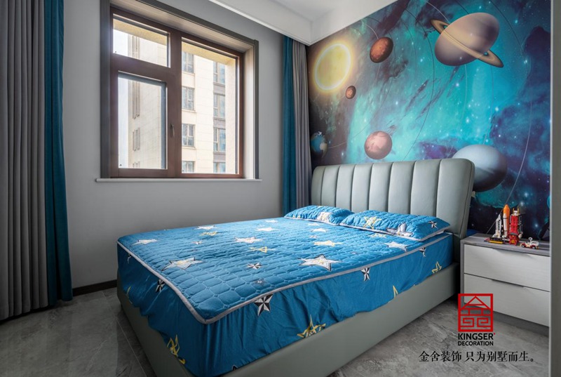 遠(yuǎn)洋晟庭現(xiàn)代風(fēng)格裝修實(shí)景圖-臥室