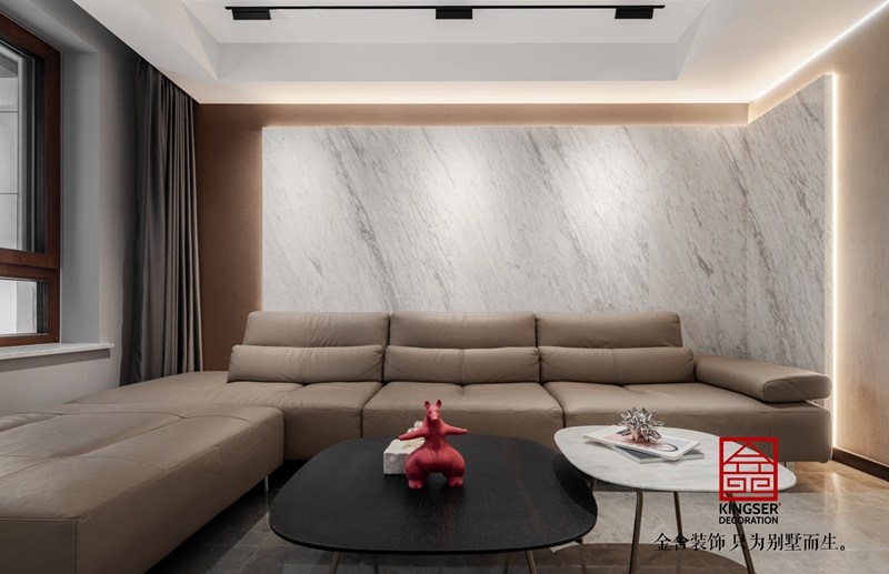 東南智匯城155㎡現代風格裝修實景圖