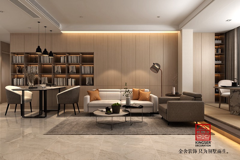 錦江府現代風格客廳裝修圖片