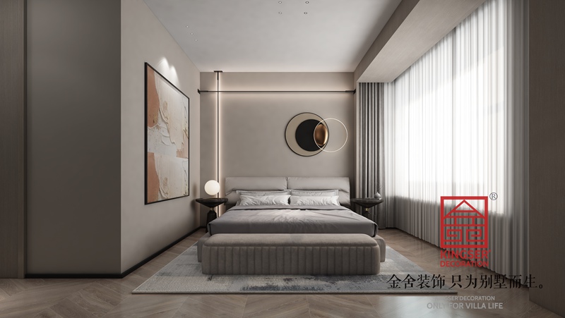 國赫天著180平現代風格裝修效果圖