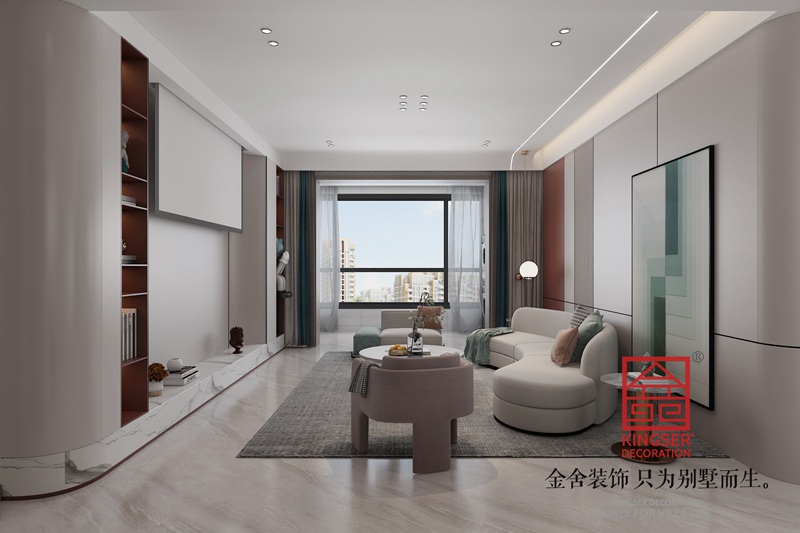 維多利亞175㎡現代簡約風格裝修效果圖