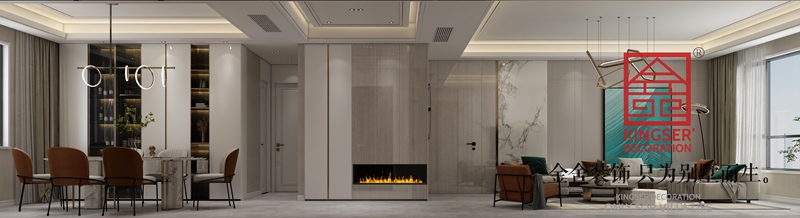 國赫天著183㎡現代風格裝修效果圖